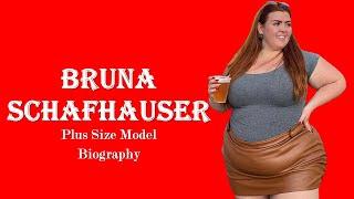 Bruna Schafhauser Biography  Brazilian Curvy Plus Size Model  Age Height Weight Lifestyle 