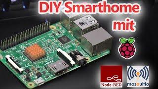 Smarthome mit Node-Red Mosqitto MQTT und Raspberry PI einrichten