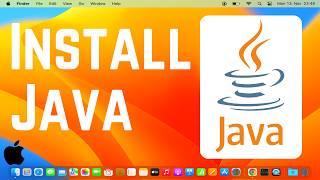 How to Install Java on Mac  Install Java JDK on macOS 2024