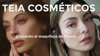 Probando la colección de Dhasia Wezka TEIA COSMETICS maquillaje natural no tóxico   Anna Sarelly