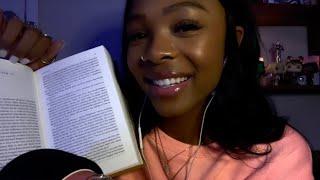 ASMR Reading a Jane Austen novel in an English Accent pt 2  + close up w inaudible whispers