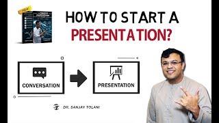 How To Start A Presentation  Insurance Presentation  Dr Sanjay Tolani