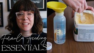 How to make formula feeding easier  bottle feeding must haves