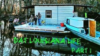 Off-Grid Houseboat Adventures - Nutria AKA Swamp Rat on the Menu Part 1