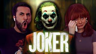 JOKER *So Much CRYING*  MOVIE REACTION  Girlfriends First Time Watching