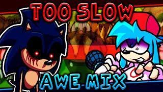 EL MEJOR TOO SLOW MAS ELABORADO I Friday Night Funkin Super High Effort Too Slow Awemix