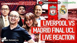 LIVERPOOL VS REAL MADRID FINAL CHAMPIONS LEAGUE LIVE REACTION - COMMENTATOREACTION - EPS 6