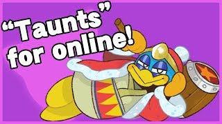 Alternative taunts for online - Super Smash Bros. Ultimate