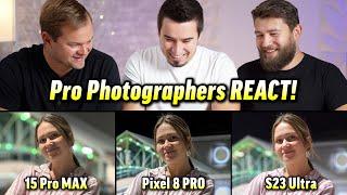 iPhone 15 Pro Max vs Pixel 8 Pro vs S23 Ultra Blind Camera Test