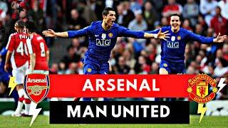 Arsenal vs Manchester United 1-3 All Goals & Highlights  2009 UEFA Champions League 