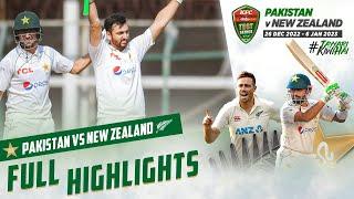 Full Highlights  Pakistan vs New Zealand  1st Test Day 2  PCB  MZ1L