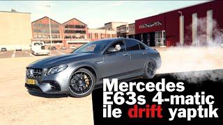 Mercedes E63s 4Matic+ Drift Mode Denedik - Lastik Yaktık & Yanladık