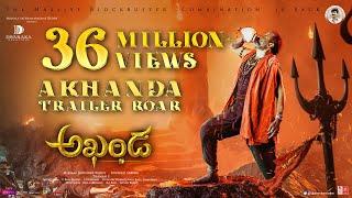 Akhanda Trailer Roar  Nandamuri Balakrishna  Boyapati Srinu  Thaman S  Dwaraka Creations