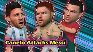 Canelo Attacks Messi for disrespecting Mexico shirt