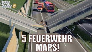 LS19 -  Diese 5 Maps sind perfekt für Feuerwehreinsätze