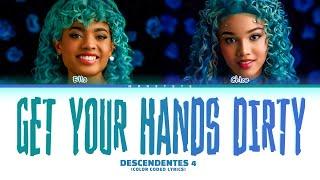 Descendants The Rise Of Red Get Your Hands Dirty Color Coded Lyrics