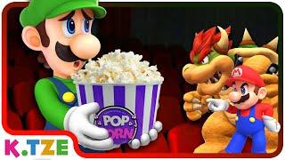 Mario & Luigi go to the MARIO MOVIE  Super Mario Odyssey Story