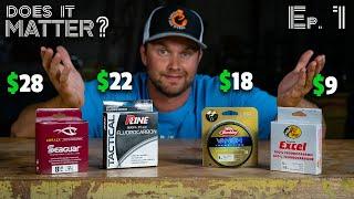 Which brand of FLUOROCARBON is the strongest SURPRISING RESULTS  DOES IT MATTER?