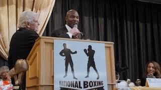 #evanderholyfield National #Boxing hall of Fame inauguration #speech