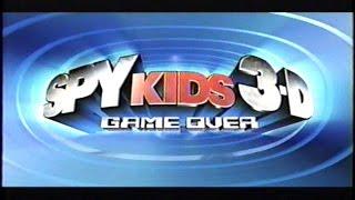 Spy Kids 3-D - Game Over 2003 Trailer VHS Capture