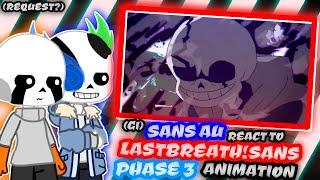 SANS G1 REACT TO LASTBREATHSANS PHASE 3 ANIMATION REQUEST?