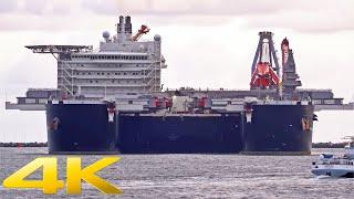 7+ HOURS RELAXING MARINE TRAFFIC AT ROTTERDAM PORT PART 22 - 4K SHIPSPOTTING ROTTERDAM 2023