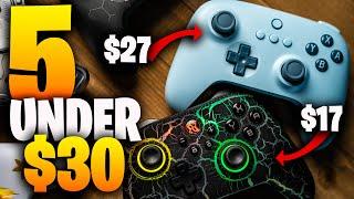 Top 5 Nintendo Switch Controllers Under $30 Which One is Worth Your Money?