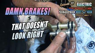 Fixing the brakes  Electric Porsche 928 project Ep.23