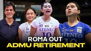 Ateneo GIGIL makabawi next UAAP sunod-sunod ang recruitment Lady Eagles Captain Roma OUT 