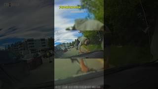 Parking Lot Close Call Cyclist vs Car