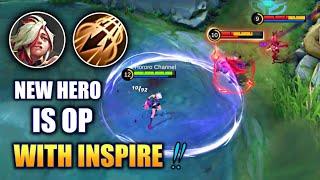 NEW HERO MELISSA WITH INSPIRE IS SCARY  MOBILE LEGENDS