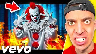 Ich reagiere auf HORROR CLOWN DISSTRACK gegen mich und bin schockiert... ️