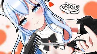 a maids hair salon ASMR 360º4K