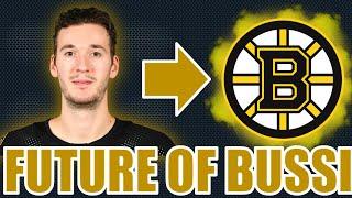 BRANDON BUSSI BLINDSIDED BY THE BOSTON BRUINS Boston Bruins Re-Sign Brandon Bussi