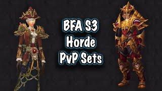 Jessiehealz - BFA Season 3 PvP Sets Horde