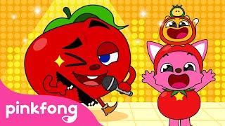 Hola Im Tomato  Tomato Song  Pinkfong Kids Song