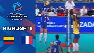  COL vs.  FRA - Highlights Quarter Finals  Womens Challenger Cup  2022