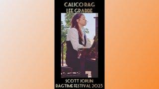 Christina Pepper plays Calico Rag by Lee Grabbe Scott Joplin Ragtime Festival 2023 Sedalia MO