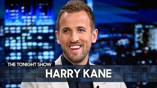 Harry Kane Challenges Jimmy to a Mini Game of Foosball Extended  The Tonight Show