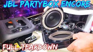 JBL Partybox Encore Full Teardown - DAMAGED