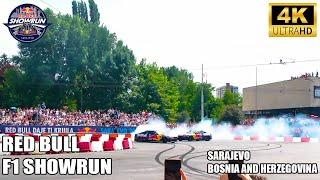 【4K】Red Bull Showrun Sarajevo - David Coulthard