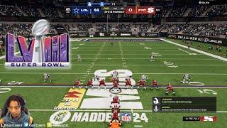 FlightReacts stressing after his NEW $28k perfect Mut 24 season 1 away from SuperBowl does...