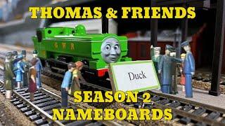 Thomas and Friends Season 2 Nameboards - 2022 DanThe25Man