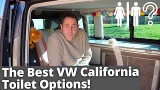 Does the VW California have a toilet? + The *BEST* Options