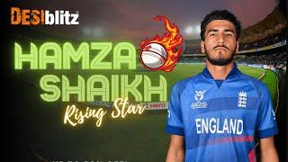 Hamza Shaikh  Warwickshires Rising Cricket Star