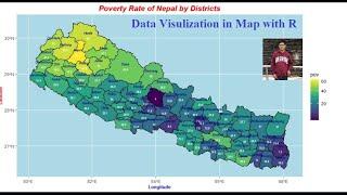 Data Visualization in Map with R