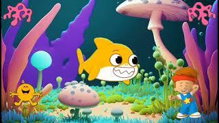 BabySharks Kindergarten Party of Learningpreschool learning phonic song for kids entertainment
