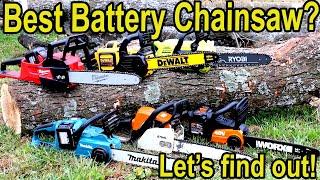 Best Chainsaw Brand ROUND 1 of 2? Milwaukee vs DeWalt Makita Ryobi & WORX