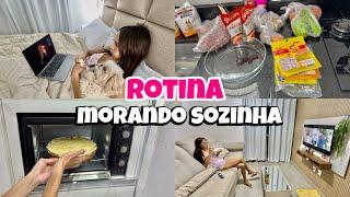 VLOG MINHA ROTINA MORANDO SOZINHA