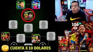  COMPRÉ NUEVA CUENTA a SUSCRIPTOR x 10 DOLARES con MUCHAS MONEDAS & JUGADORES en eFootball Mobile